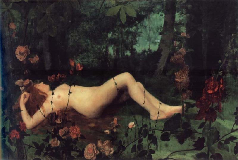 William Stott of Oldham The Nymph oil painting picture